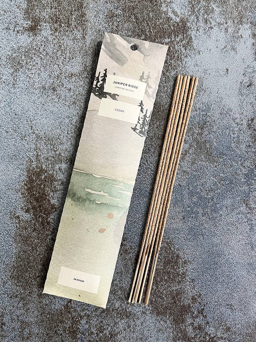 Campfire Incense Stick Juniper Ridge Cedar Made in USA US 線香 美國 天然 營火香 雪松 HK Hong Kong 香港