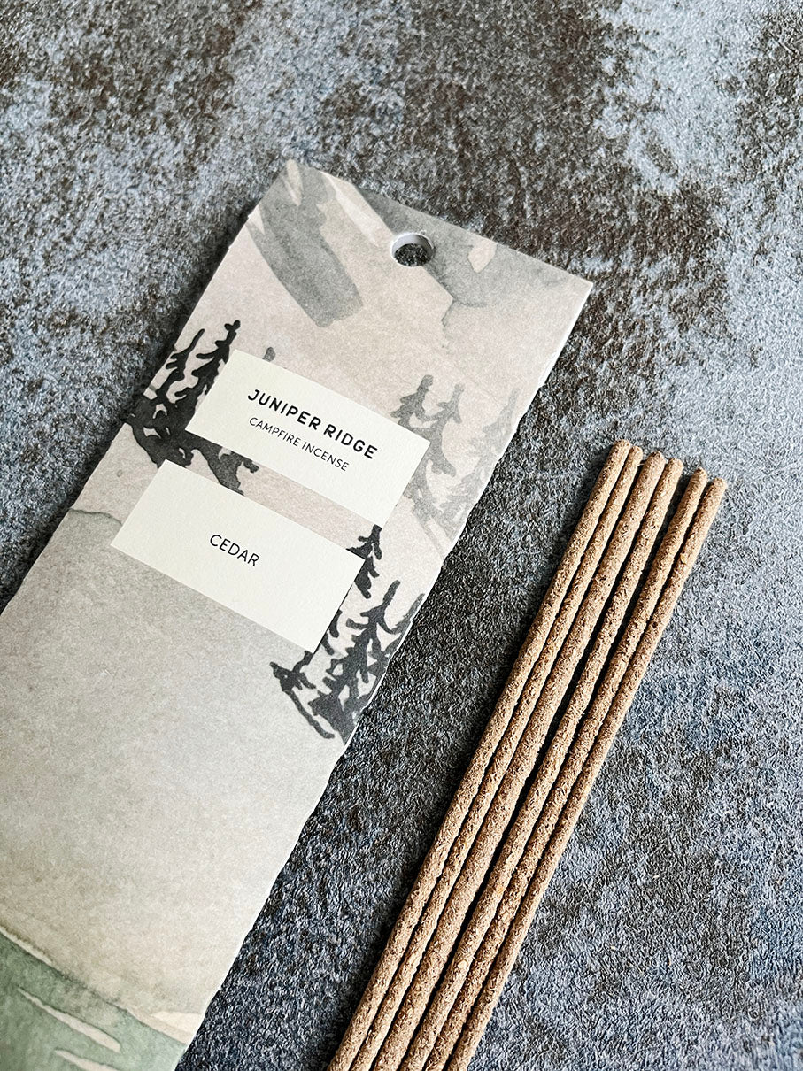 Campfire Incense Stick Juniper Ridge Cedar Made in USA US 線香 美國 天然 營火香 雪松 HK Hong Kong 香港