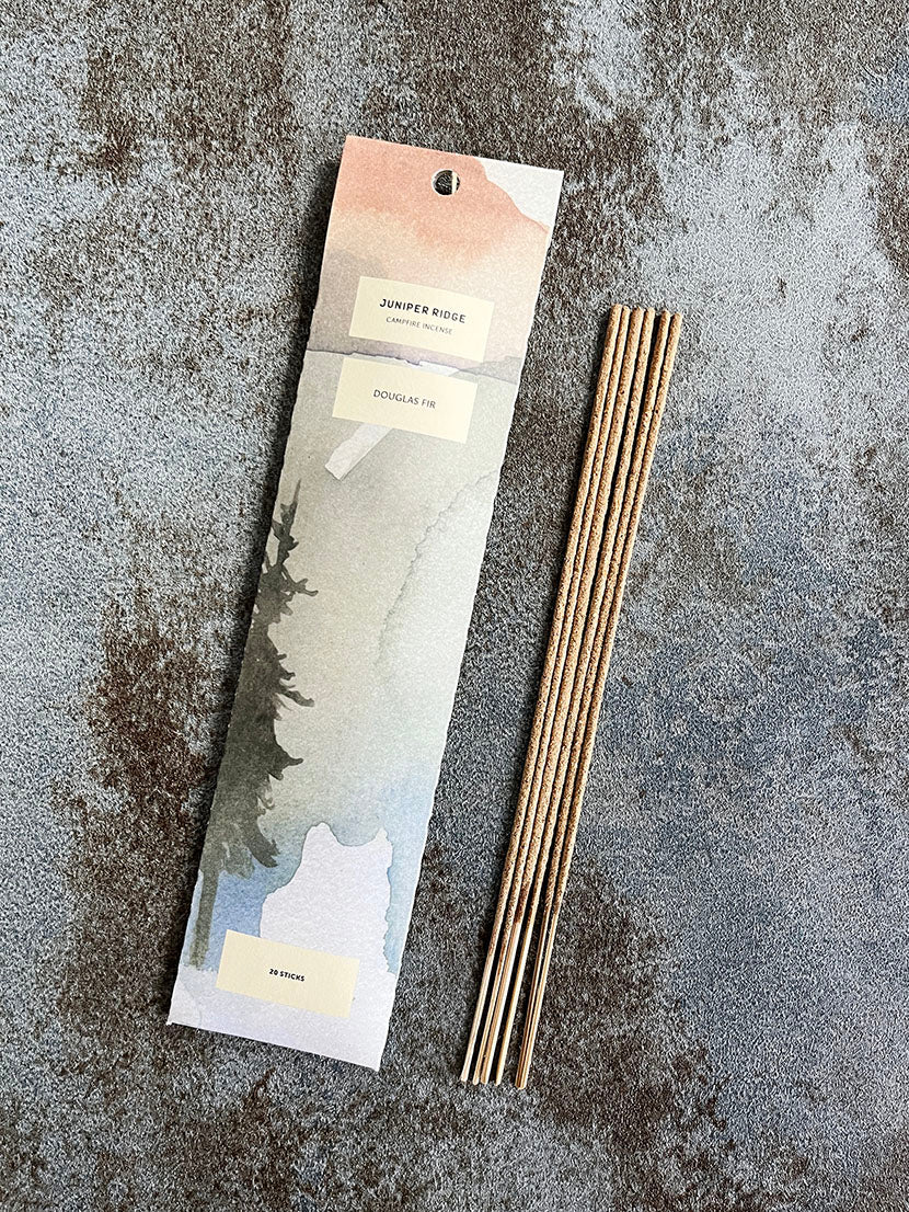 Campfire Incense Stick Juniper Ridge Douglas Fir Made in USA US 線香 美國 天然 營火香 北美黃杉 杉木 杉樹 HK Hong Kong 香港