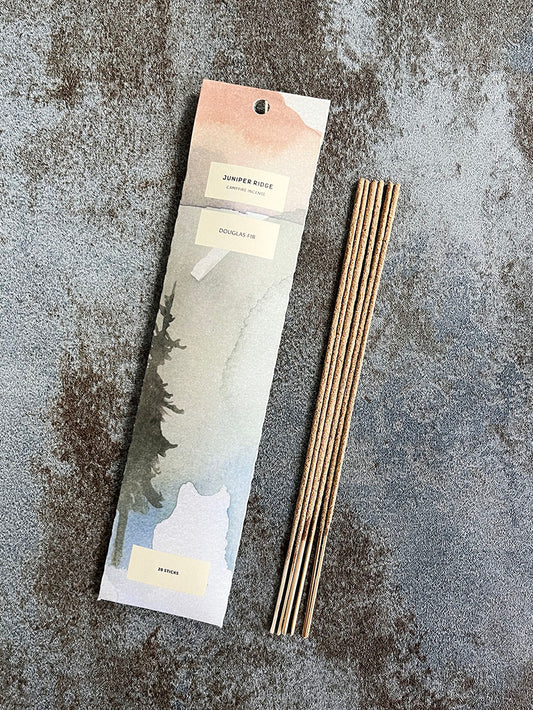 Campfire Incense Stick Juniper Ridge Douglas Fir Made in USA US 線香 美國 天然 營火香 北美黃杉 杉木 杉樹 HK Hong Kong 香港