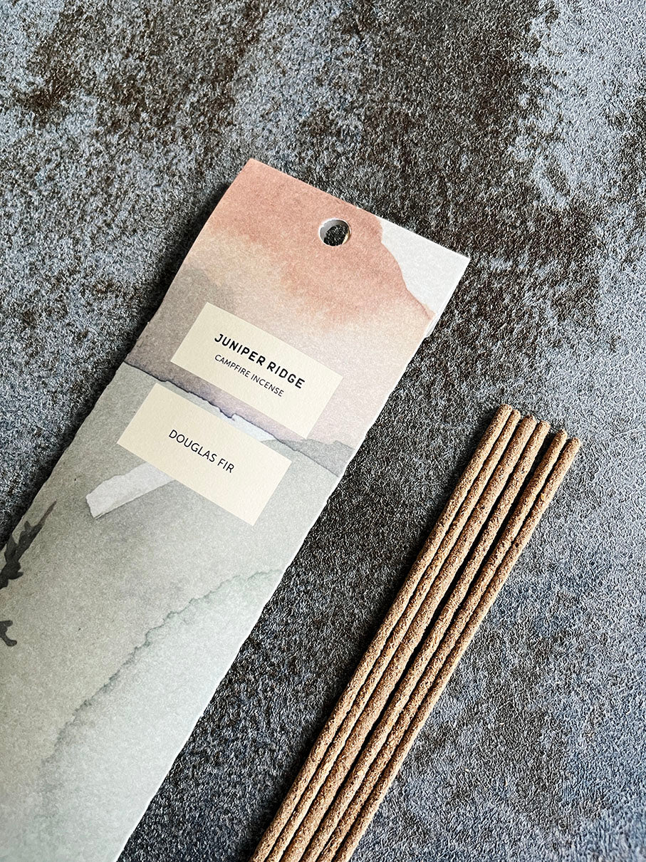 Campfire Incense Stick Juniper Ridge Douglas Fir Made in USA US 線香 美國 天然 營火香 北美黃杉 杉木 杉樹 HK Hong Kong 香港