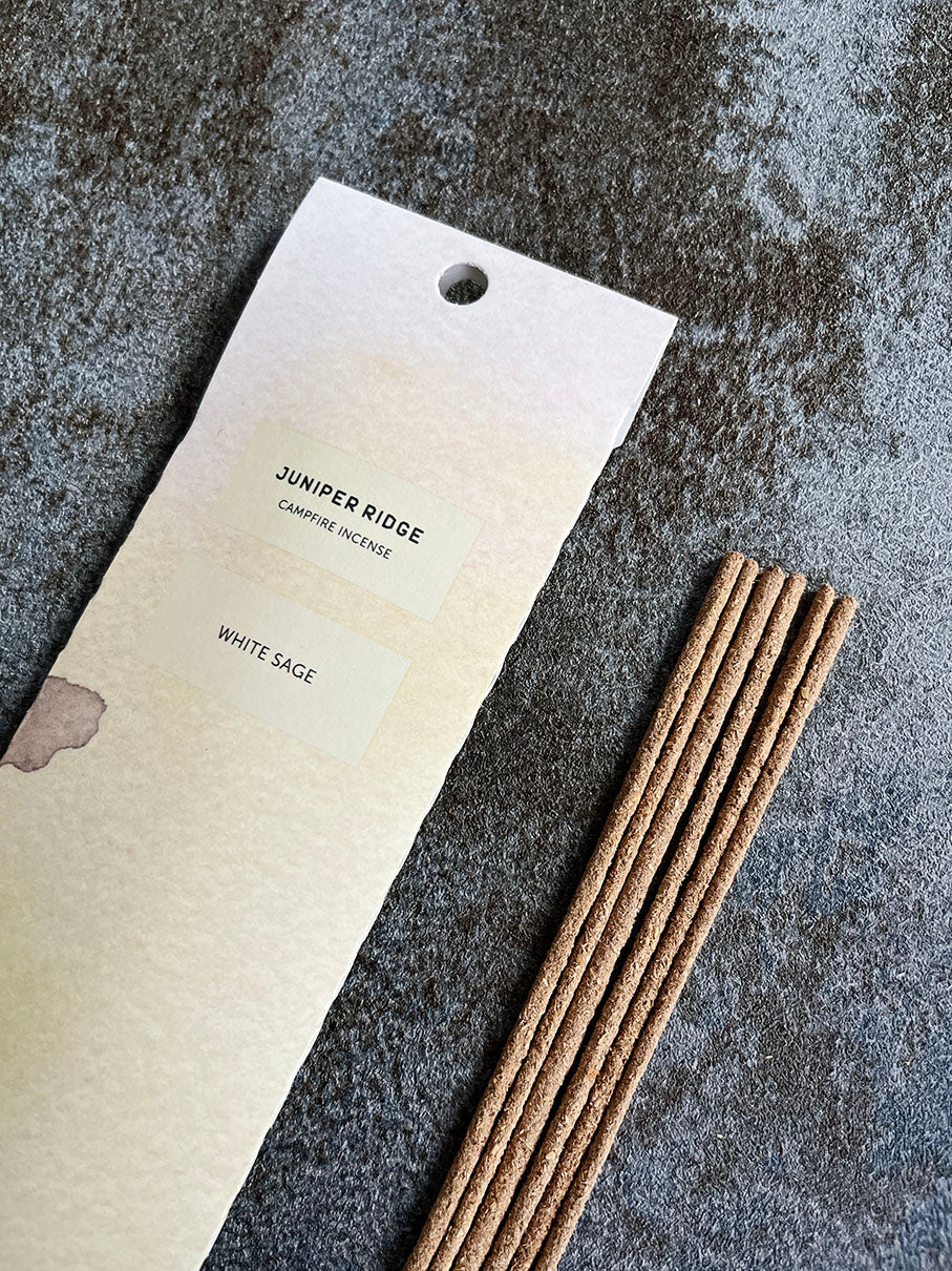 Campfire Incense Stick Juniper Ridge White Sage Made in USA US 線香 美國 天然 營火香 白鼠尾草 HK Hong Kong 香港