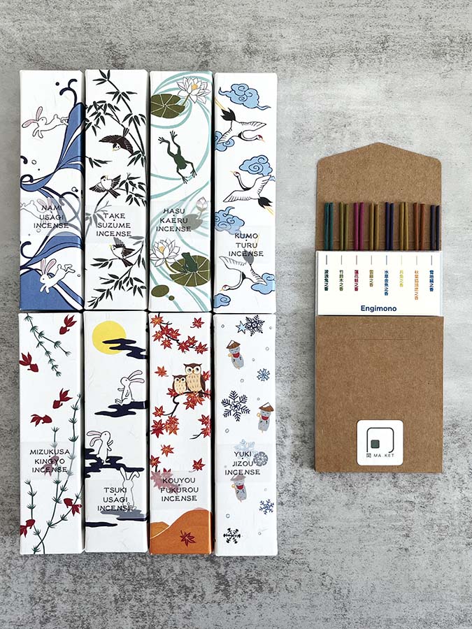 日本 京都 線香 香彩堂 香港 緣起物 試用裝 Japan Kyoto incense stick Kousaido HK Tasting pack