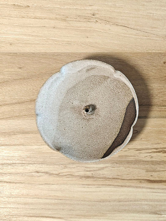 Theta Studio Handmade Ceramic Incense Plate- Flow (001)
