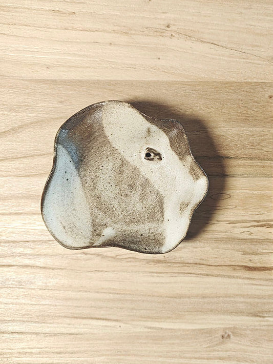 Theta Studio Handmade Ceramic Incense Plate Flow (008)