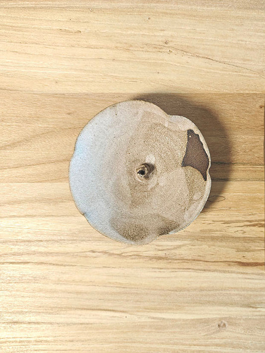 Theta Studio Handmade Ceramic Incense Plate- Flow (009)