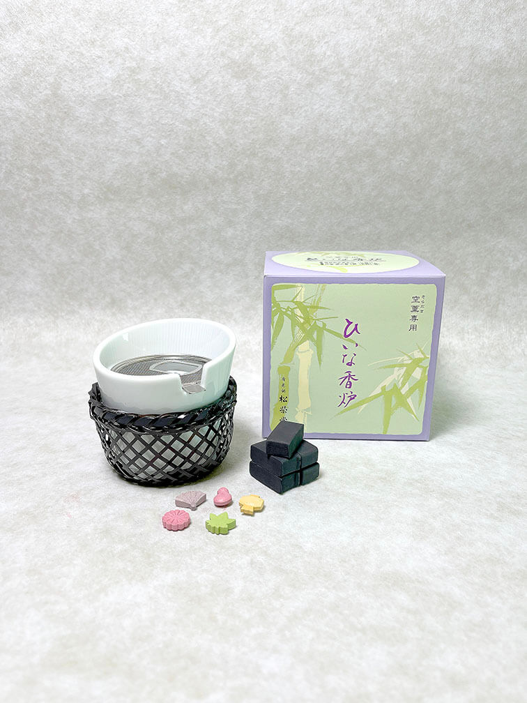 日本 京都 線香 松榮堂 香港 空薰香爐 印香套裝 Japan Kyoto incense burner Shoyeido HK Air Incense burner Molded Incense Set