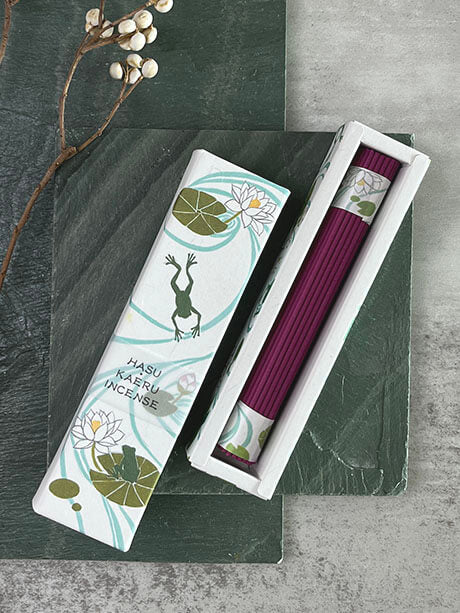 日本 京都 線香 香彩堂 香港 緣起物 蓮花蛙之香 Japan Kyoto incense stick Kousaido HK Engimono Lotus Frog