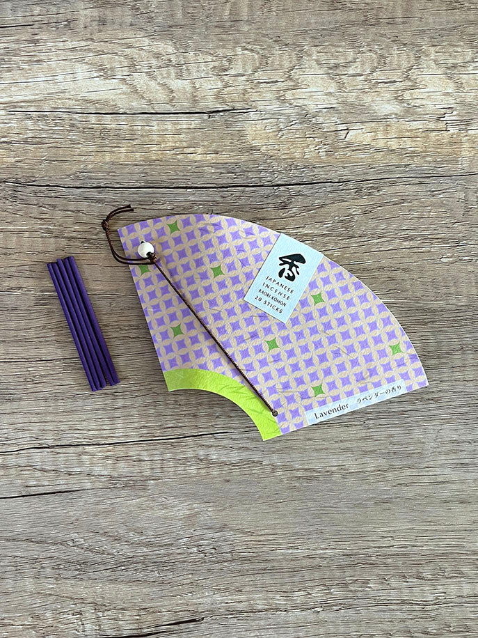 日本 京都 線香 香彩堂 香港 香水小紋 薰衣草香 Japan Kyoto incense stick Kousaido HK Kaori-Komon Lavender Scent