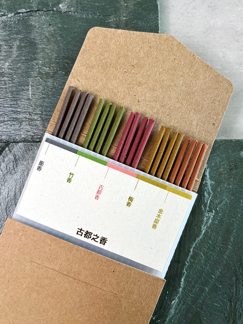 日本 京都 線香 香彩堂 香港 古都之香 試用裝 Japan Kyoto incense stick Kousaido HK The Ancient City Kotoka Tasting Pack