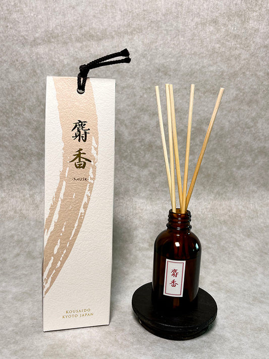 日本 京都 室內擴香 香彩堂 香港 香木 麝香 Japanese Fragrance Stick Diffuser Japan Kyoto Diffuser Kousaido HK fragrant wood Musk