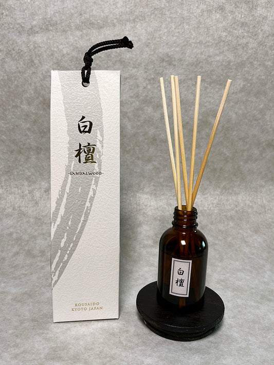 日本 京都 室內擴香 香彩堂 香港 香木 白檀 Japanese Fragrance Stick Diffuser Japan Kyoto Diffuser Kousaido HK fragrant wood White Sandalwood