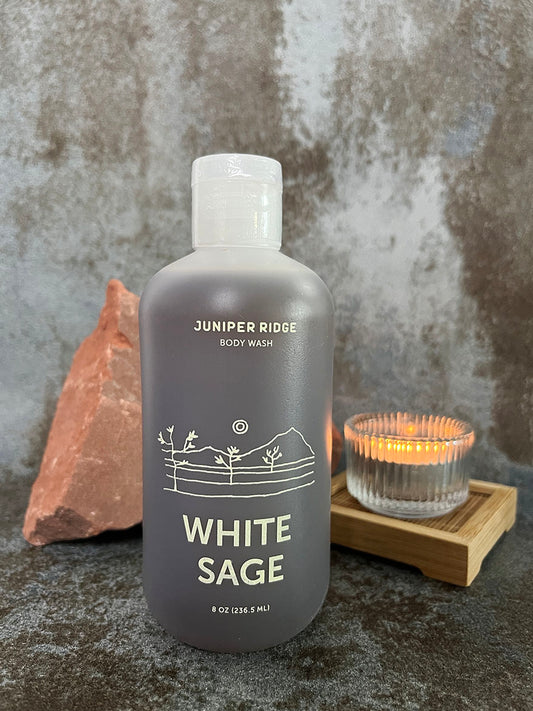White Sage Mist Body Wash Juniper Ridge Made in USA US dense forests of the Pacific Northwest 白鼠尾草沐浴露 美國 天然 太平洋西北部茂密的森林 HK Hong Kong 香港