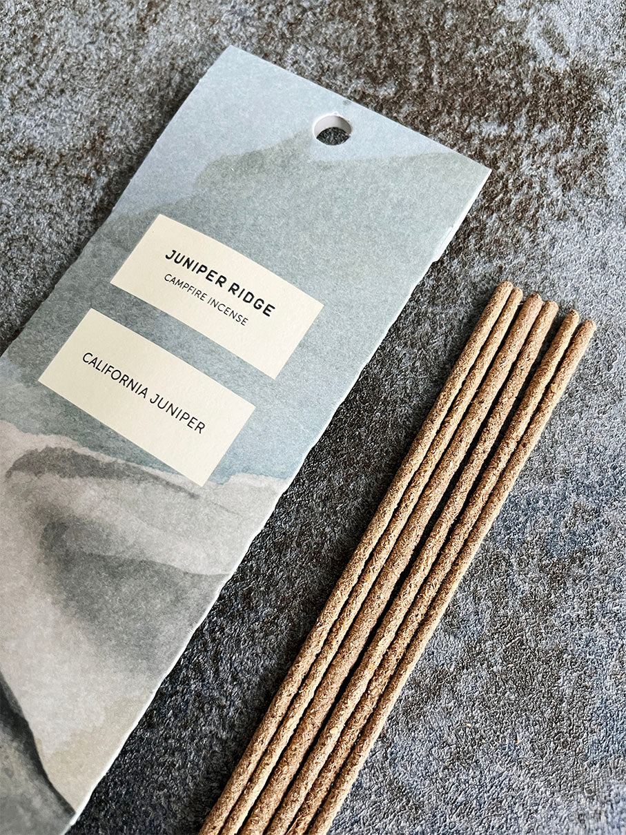 Campfire Incense Stick Juniper Ridge California Juniper Made in USA US 線香 美國 天然 營火香 加州杜松 松樹 松木HK Hong Kong 香港