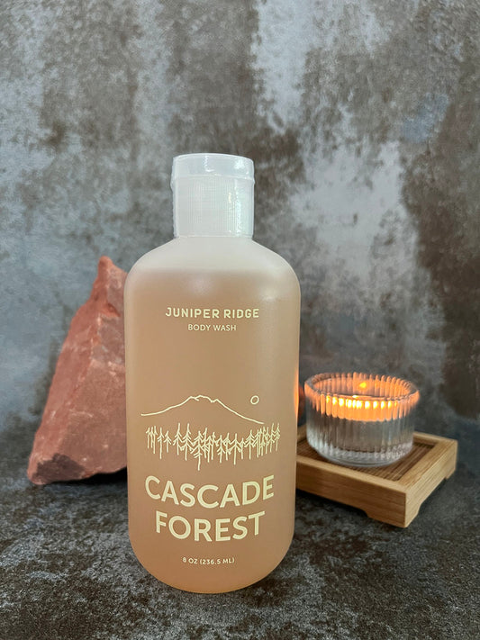 Cascade Forest Body Wash Juniper Ridge Made in USA US dense forests of the Pacific Northwest 瀑布森林沐浴露 美國 天然 太平洋西北部茂密的森林 HK Hong Kong 香港