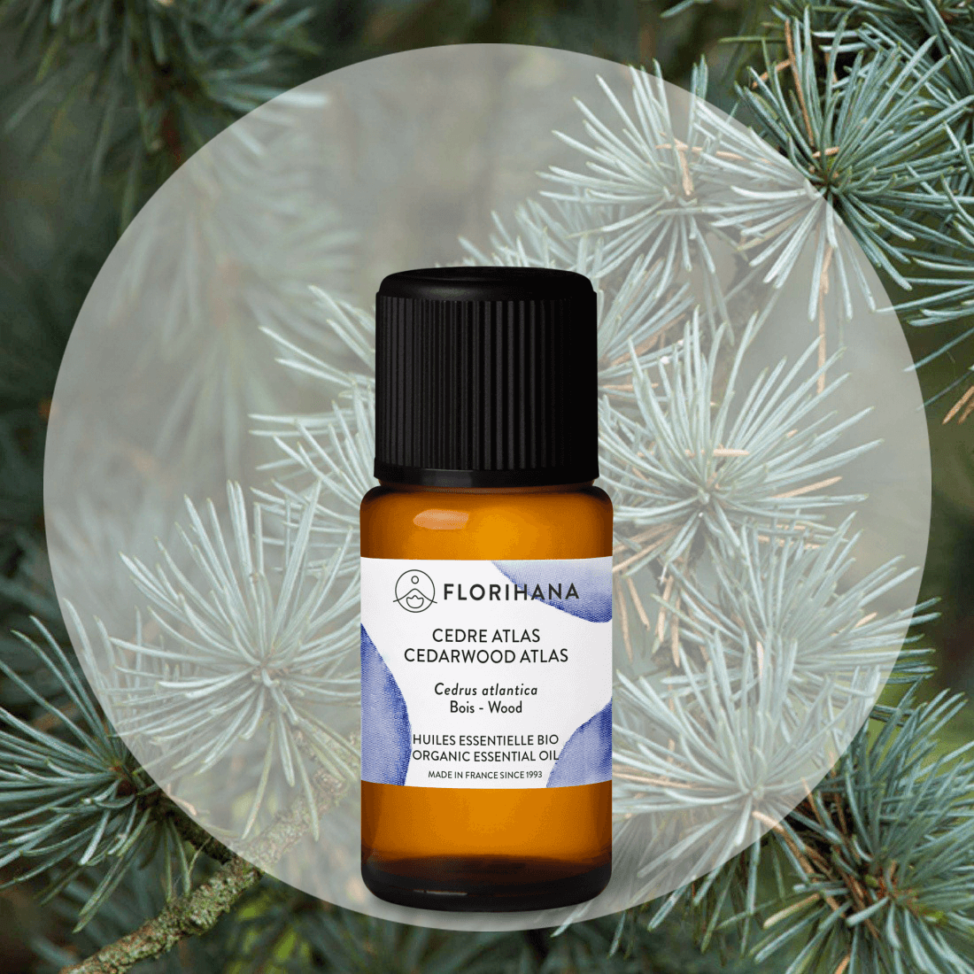 Florihana - Cedarwood Atlas Organic Essential Oil