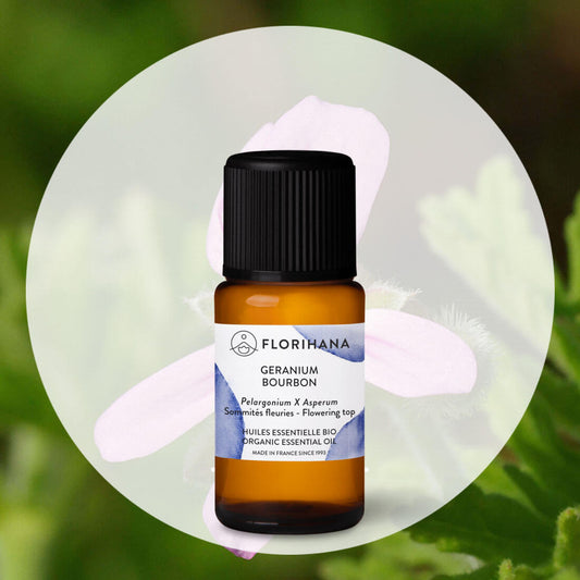 Florihana - Geranium Bourbon Organic Essential Oil
