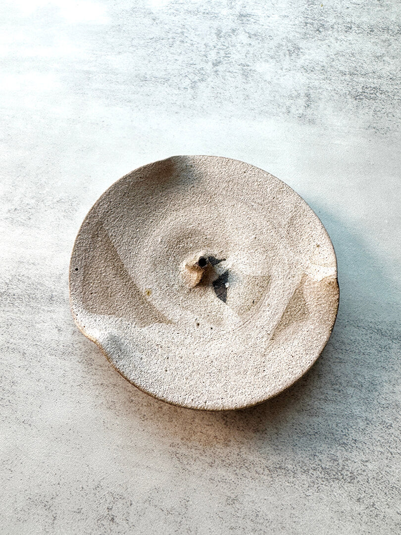 Theta Studio Handmade Ceramic Incense Plate- Flow (012)