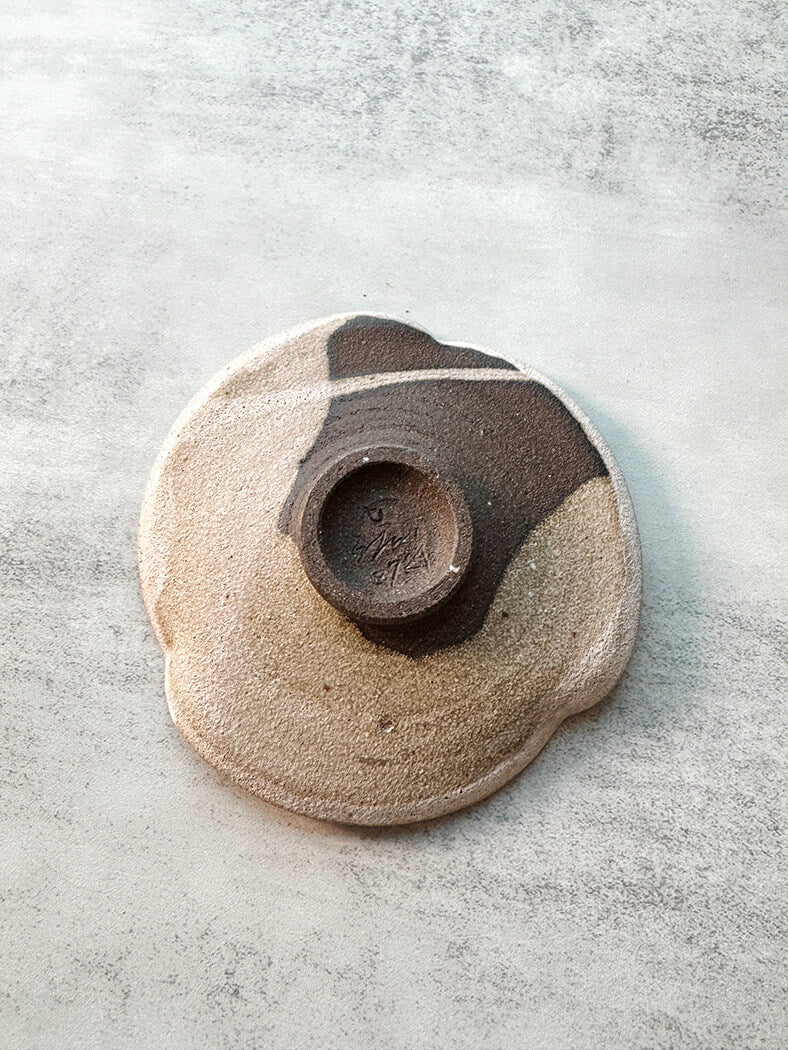 Theta Studio Handmade Ceramic Incense Plate- Flow (012)