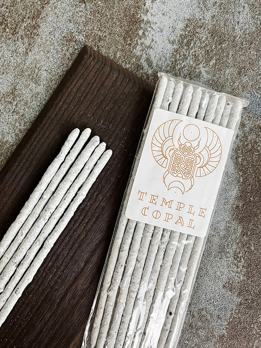 100% Pure Sacred White Copal (10x aged) Incense Stick (Temple Copal)