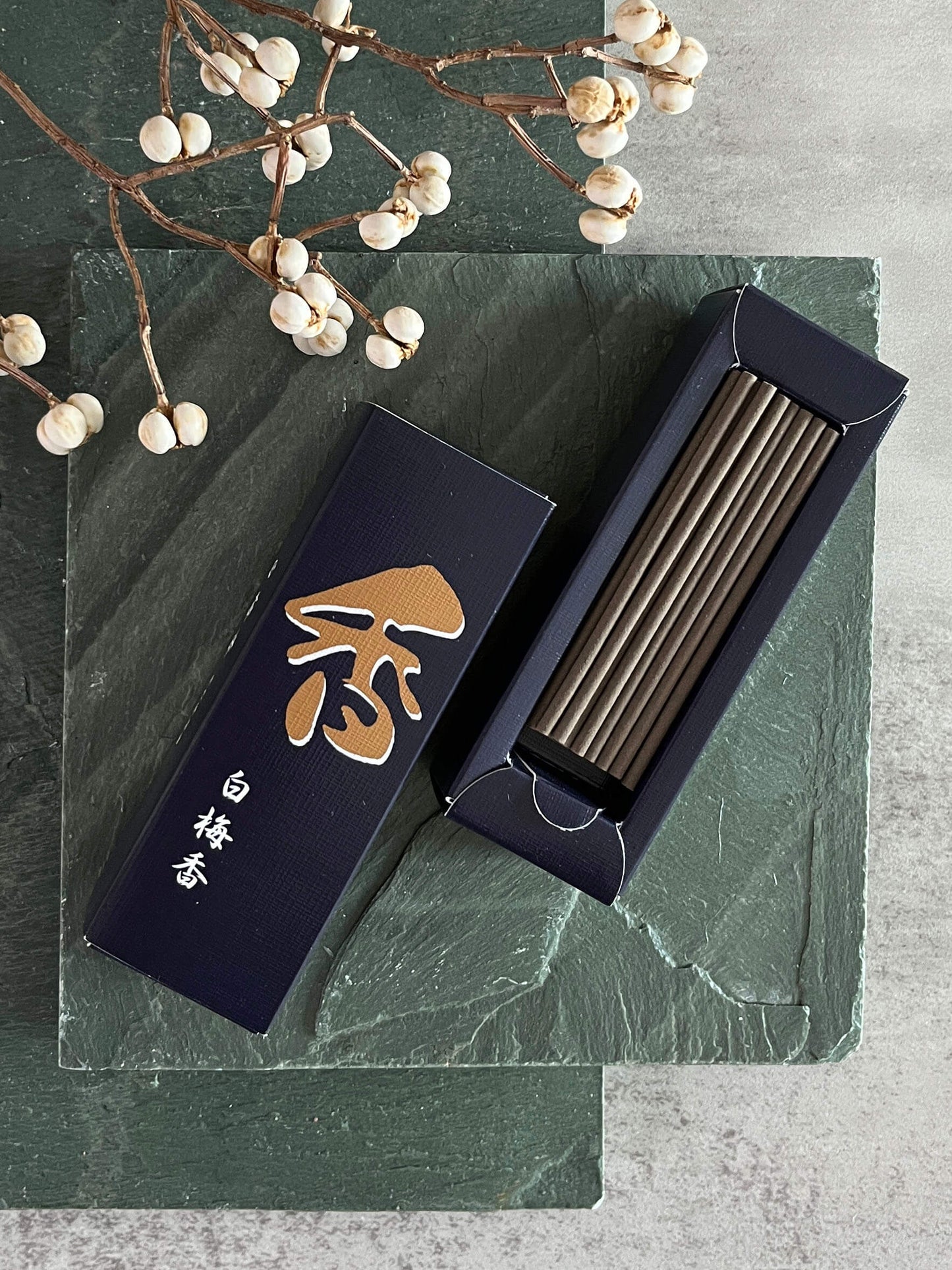 日本 京都 線香 香彩堂 香港 風姿花伝  白梅香 Japan Kyoto incense stick Kousaido HK Fuushi Kaden White Plum Blossom
