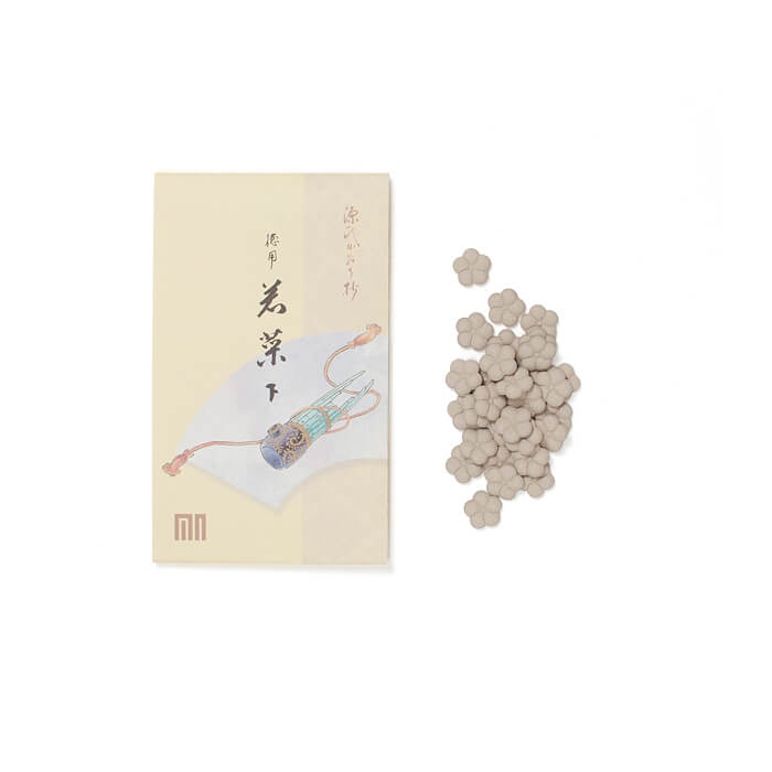 日本 京都 線香 印香 松榮堂 香港 源氏紅若菜下印香Japan Kyoto incense stick Shoyeido HK Molded Incense Genji Kaori Wakanashita Incense