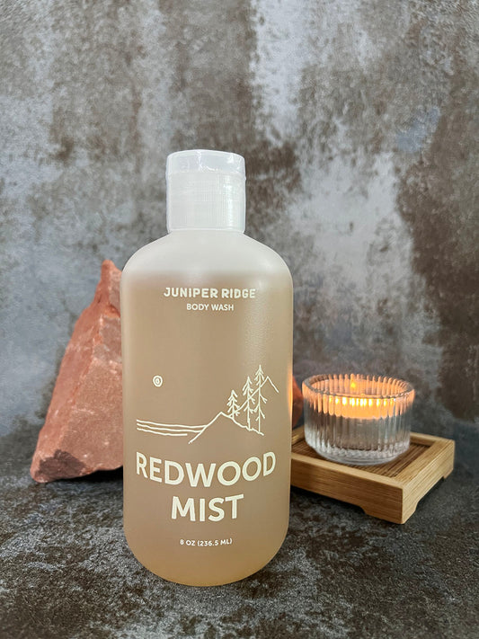 Redwood Mist Body Wash Juniper Ridge Made in USA US dense forests of the Pacific Northwest 紅木霧沐浴露 美國 天然 太平洋西北部茂密的森林 HK Hong Kong 香港