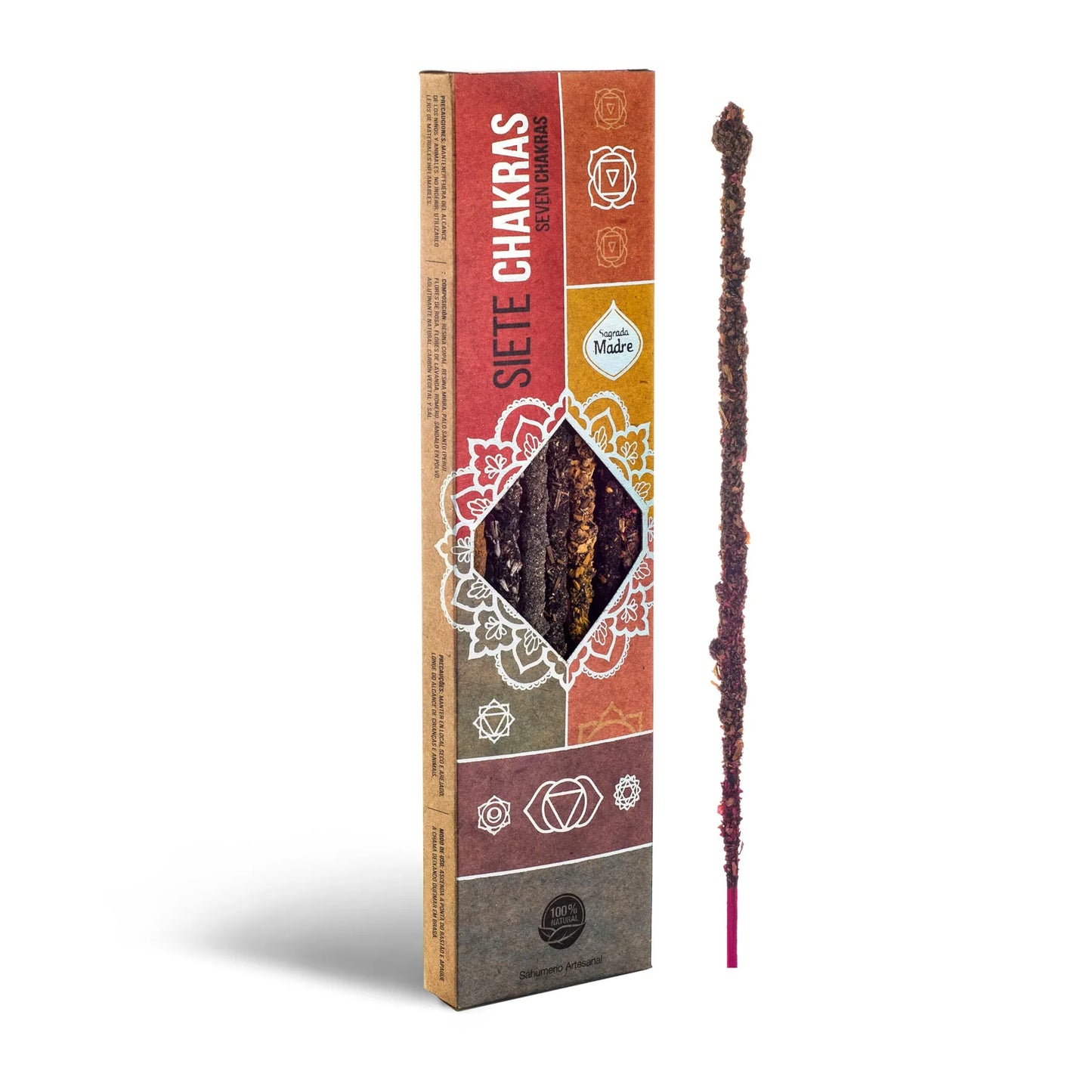 7 Chakras Incense Stick (Sagrada Madre)